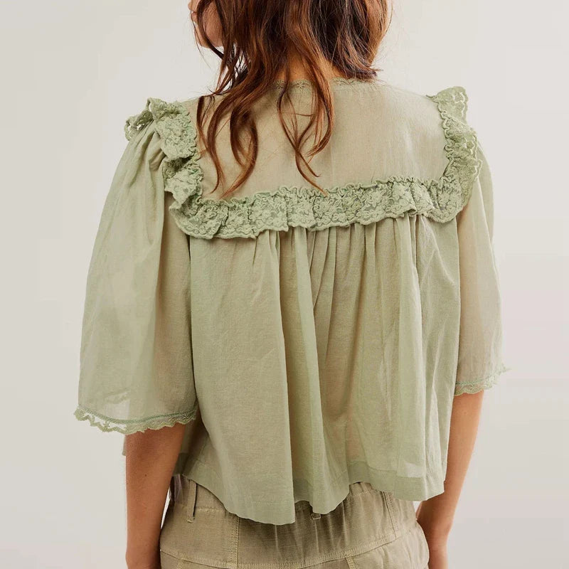Ivy Manhattan | Ruffle Blouse