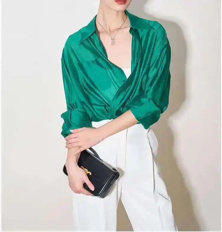 Ivy Manhattan | Silk Blouse