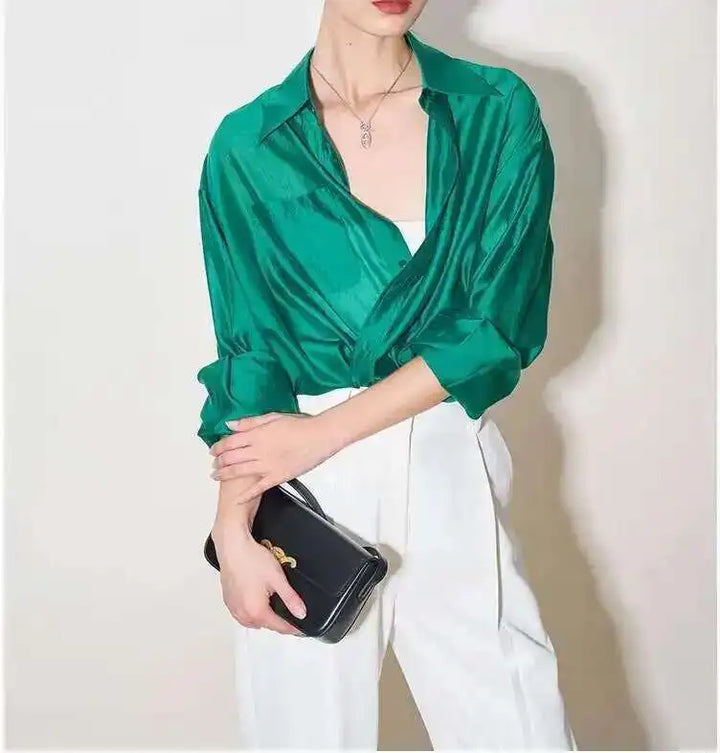 Ivy Manhattan | Silk Blouse