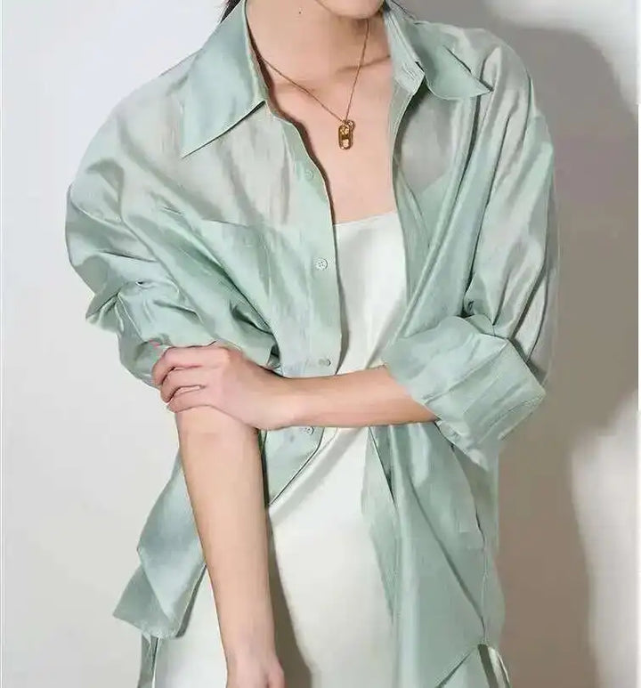 Ivy Manhattan | Silk Blouse