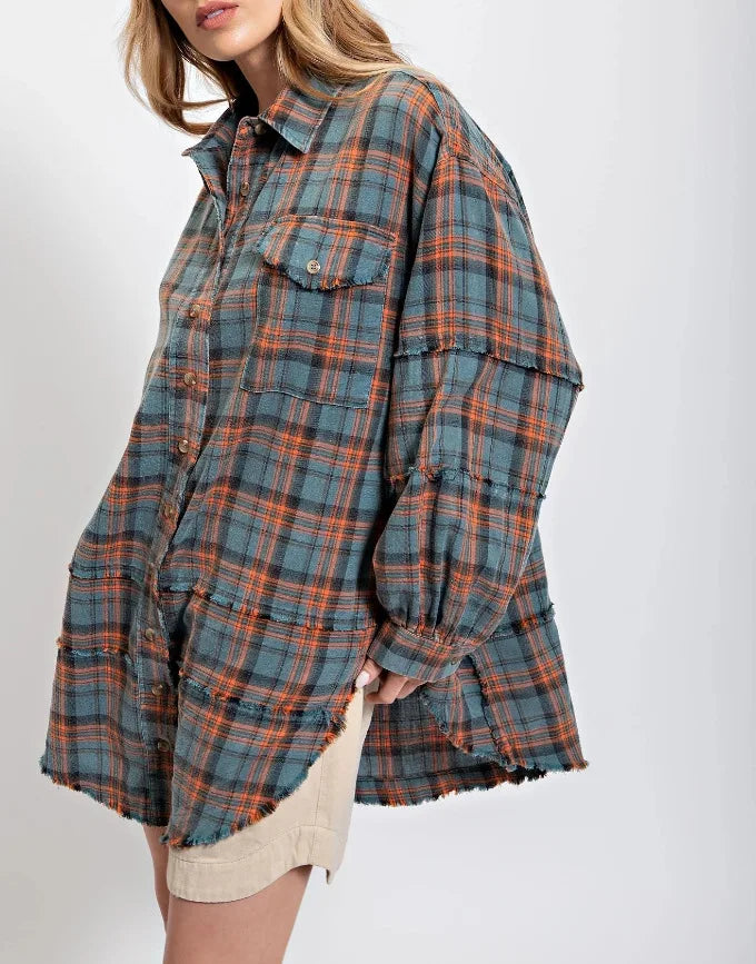 Ivy Manhattan | Evergreen Valley Plaid Flannel