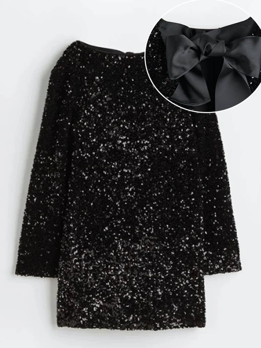 Ivy Manhattan | Marcelle Sequin Dress Bow