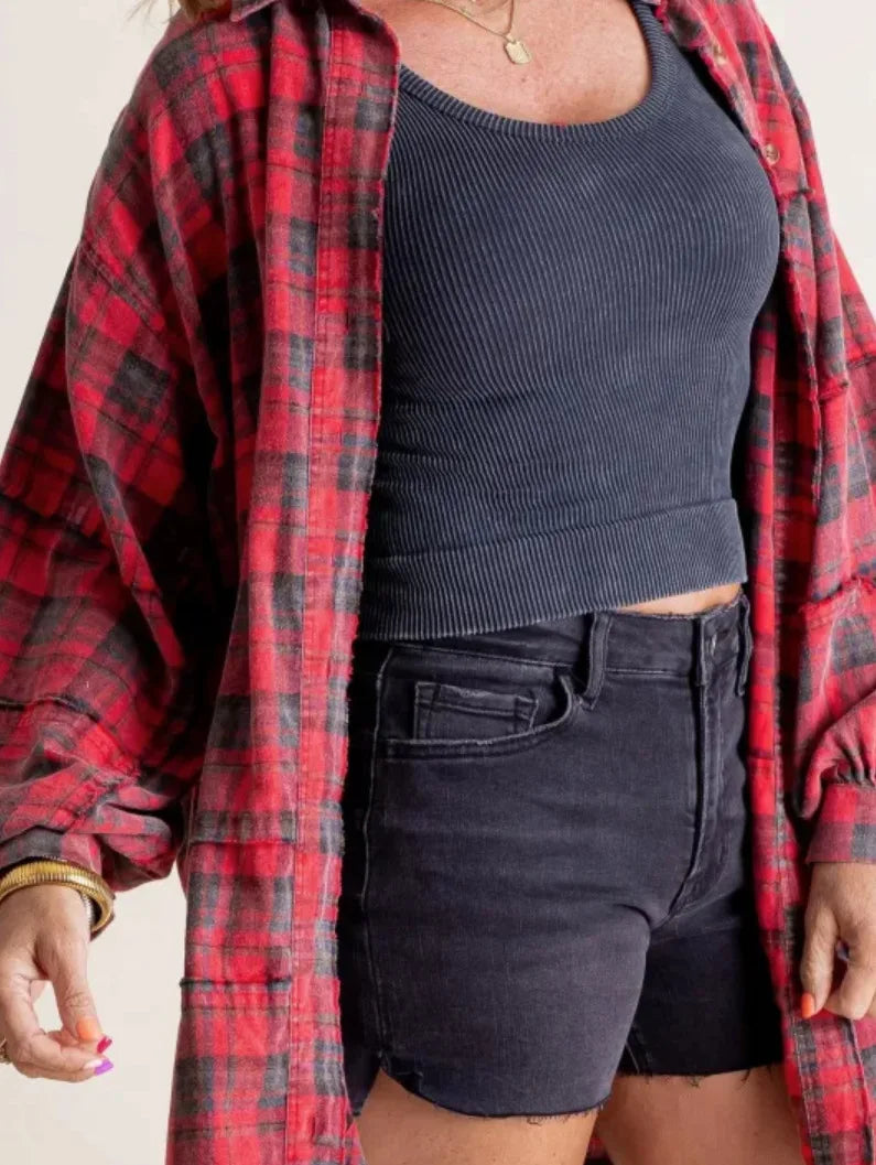 Ivy Manhattan | Evergreen Valley Plaid Flannel