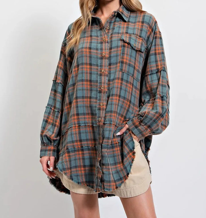 Ivy Manhattan | Evergreen Valley Plaid Flannel