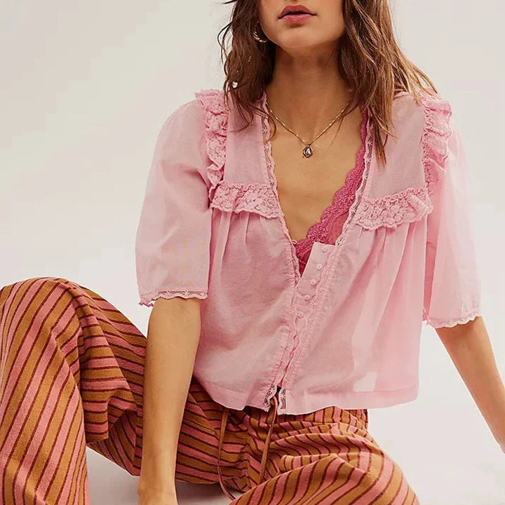 Ivy Manhattan | Ruffle Blouse