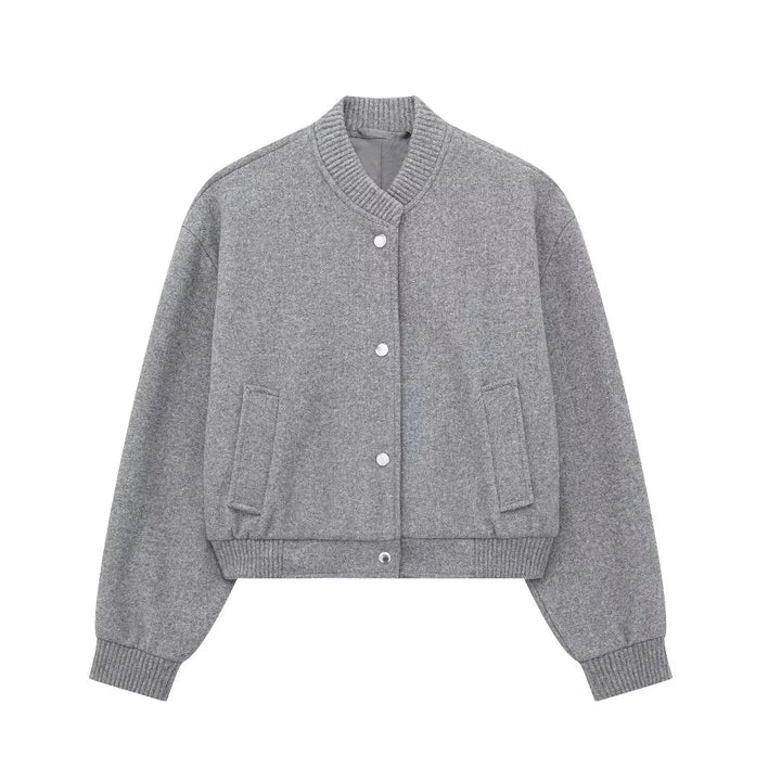 Ivy Manhattan | Rosalyn Short bomber jacket
