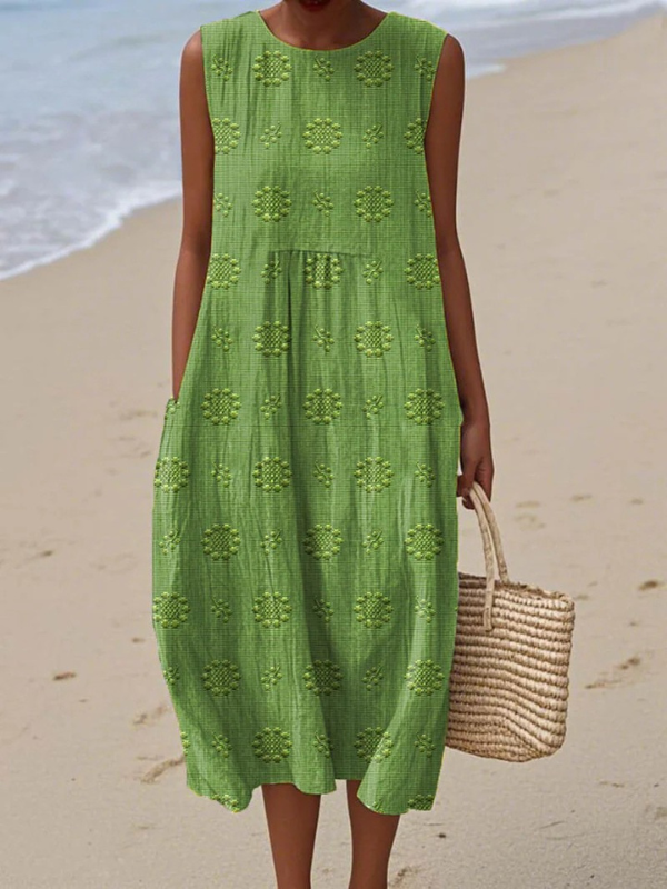 Sara™ | Midi Dress with Print