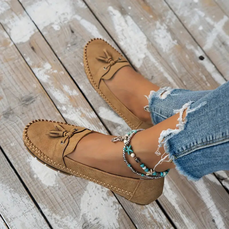Reagan - Classic Bow Loafers