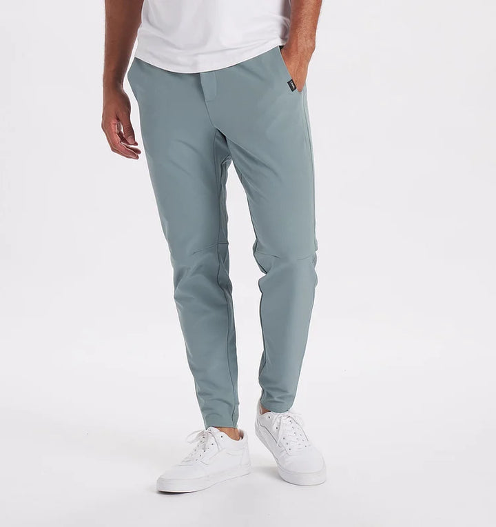 Functional Pants with Slim Fit and Elastic Waist for Men | Ideal for Daily Activities
