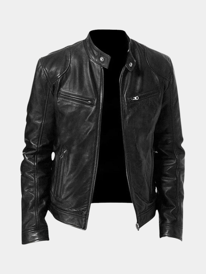 DUMONT LYON | ELEGANT HIGH-END LEATHER JACKET FOR MEN
