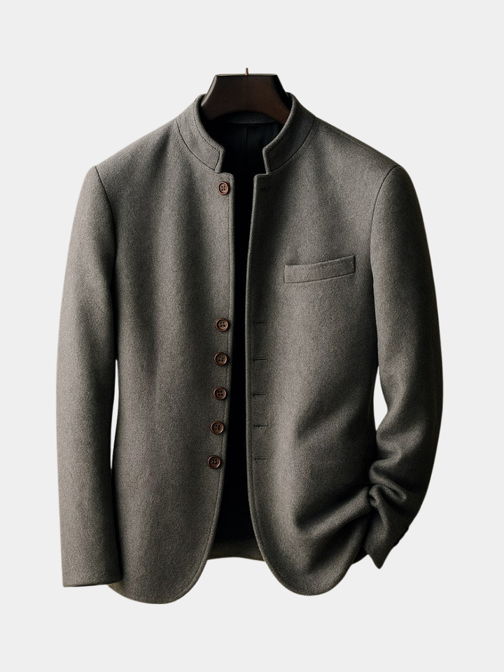 Ivy Manhattan | WOOL JACKET STRAIGHT COLLAR