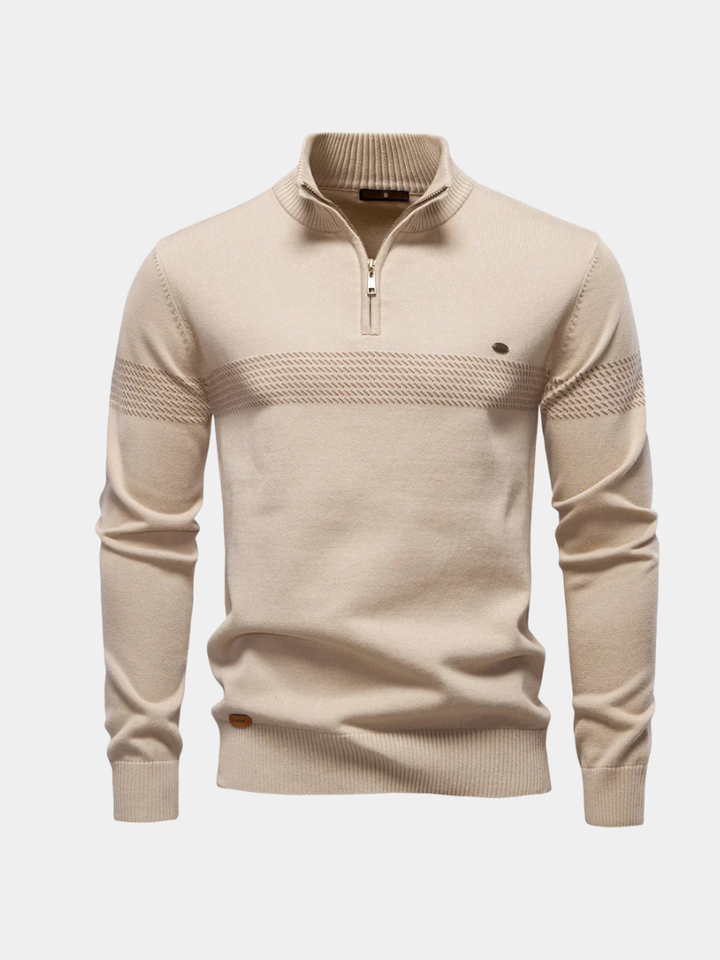Ivy Manhattan | CLASSIC HALF ZIP KNIT