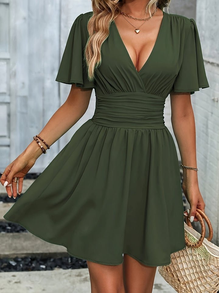Ivy Manhattan | Maelle Gathered Waist Dress