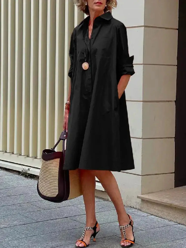 Ivy Manhattan | Abrielle Casual Shirt Dress