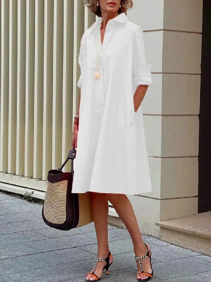 Ivy Manhattan | Abrielle Casual Shirt Dress