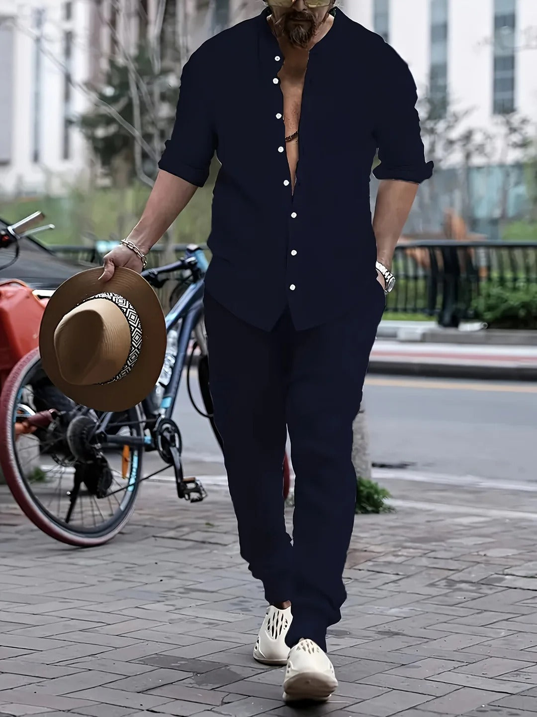 Ivy Manhattan | Two Piece Set Button