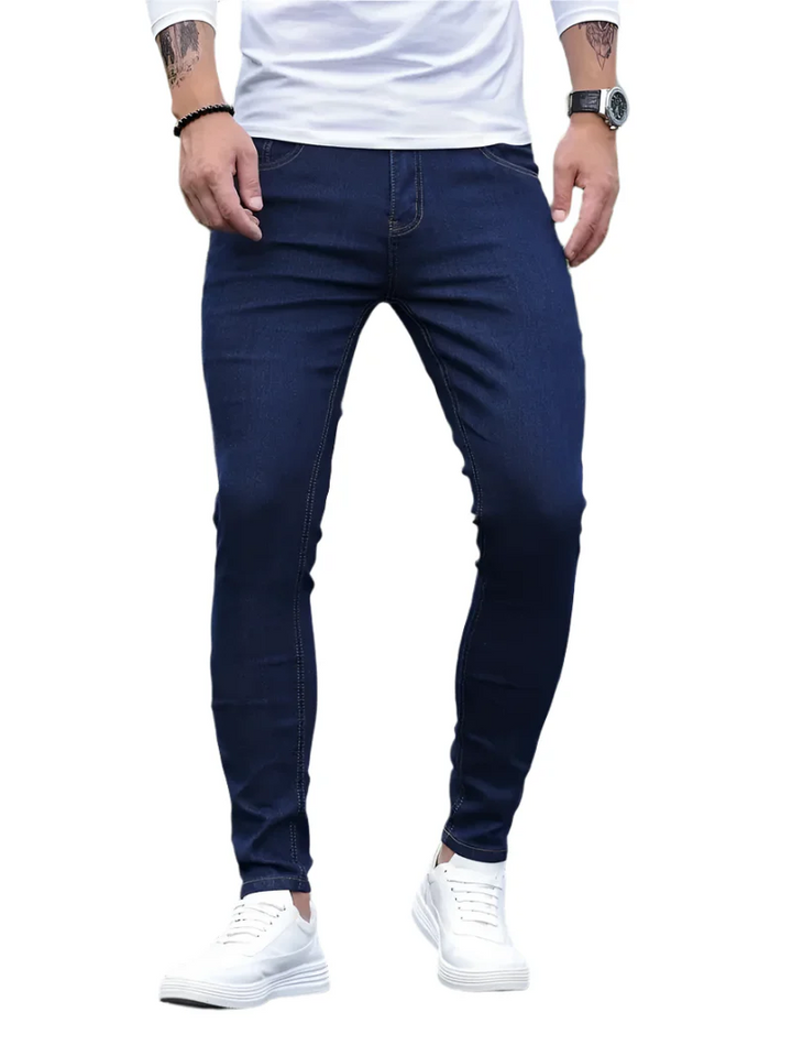 Classic Fit Men's Jeans with Stretch Fabric | Ideal for Everyday Use