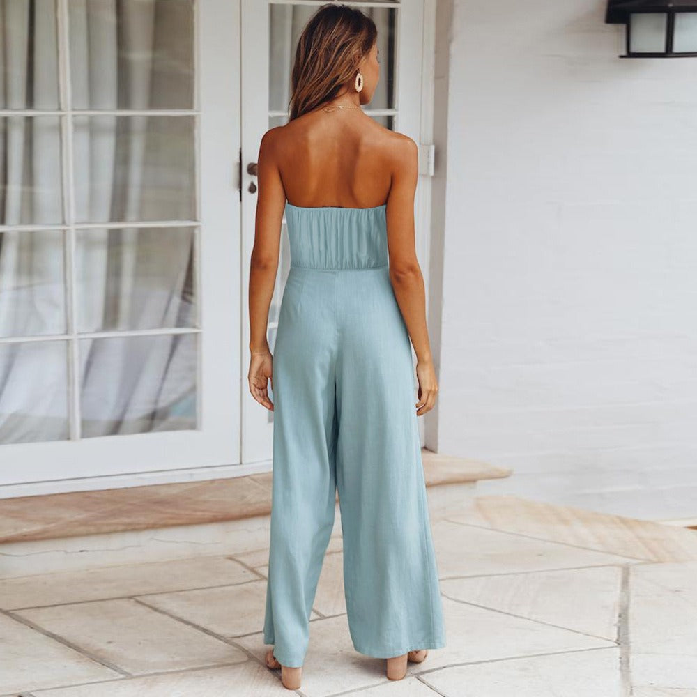 Ivy Manhattan | Aislynn Soft Crepe Jumpsuit