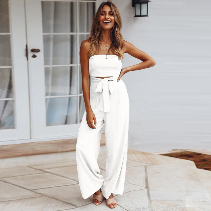 Ivy Manhattan | Aislynn Soft Crepe Jumpsuit
