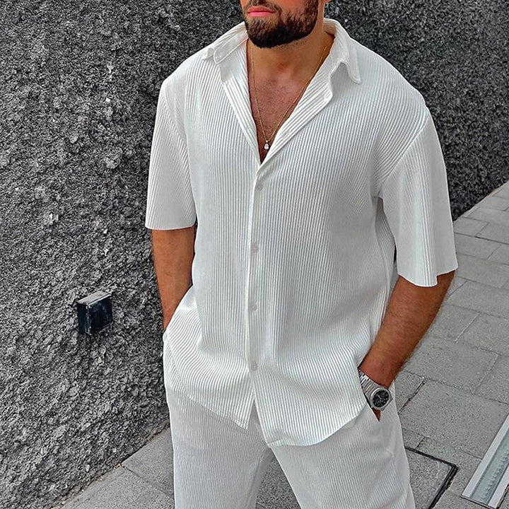 Ivy Manhattan | s Ribbed Polo Set