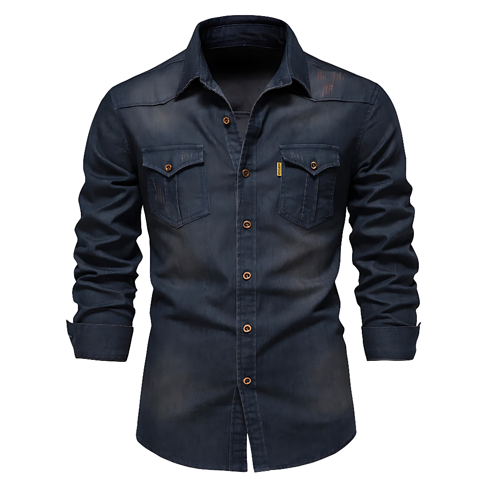 Ivy Manhattan | SLIM DENIM SHIRT