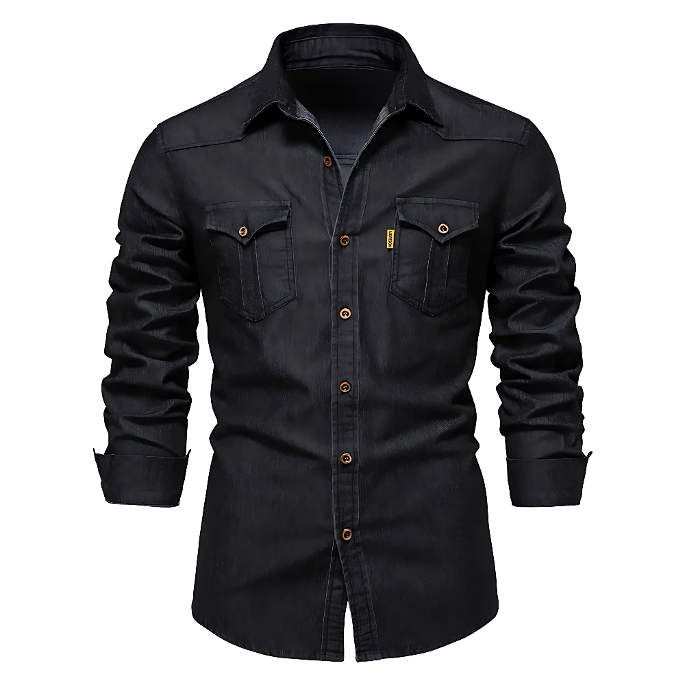 Ivy Manhattan | SLIM DENIM SHIRT