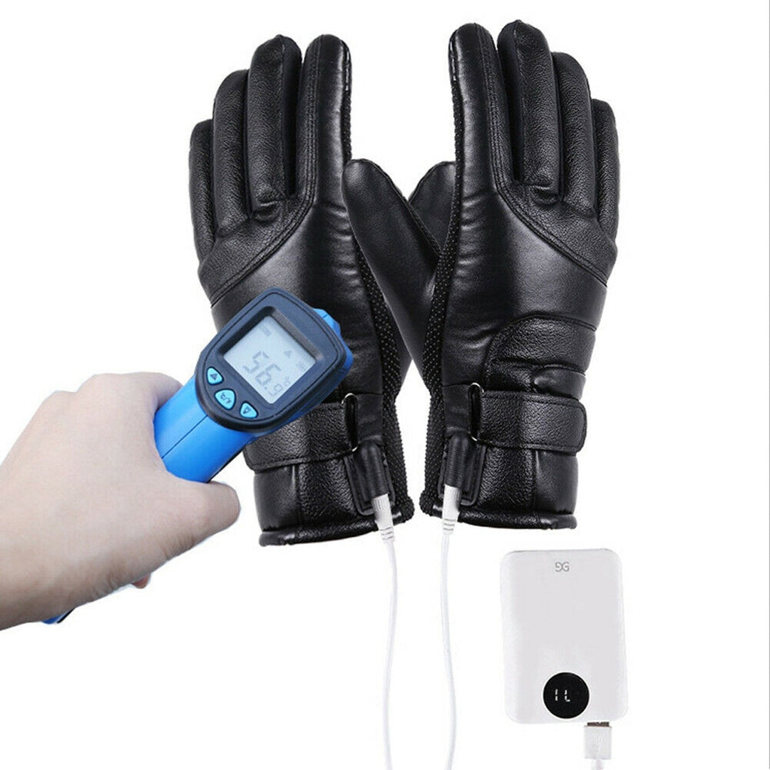 Rechargeable Heated Gloves with Touch Screen Function for Adults | Ideal for Outdoor Activities